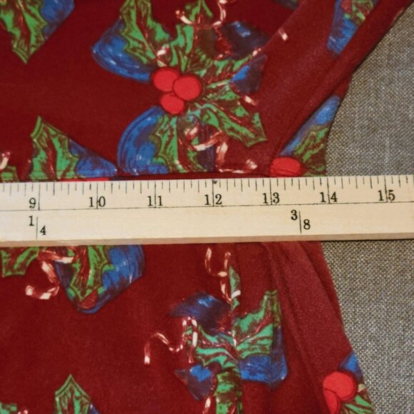 LuLaRoe TC Tall & Curvy Women’s Plus Leggings Red Blue Bows Holiday Christmas - Picture 13 of 16